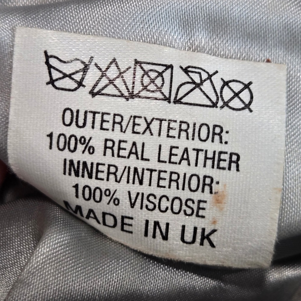 Etui London Real Leather Patchwork Butterfly Flor… - image 6